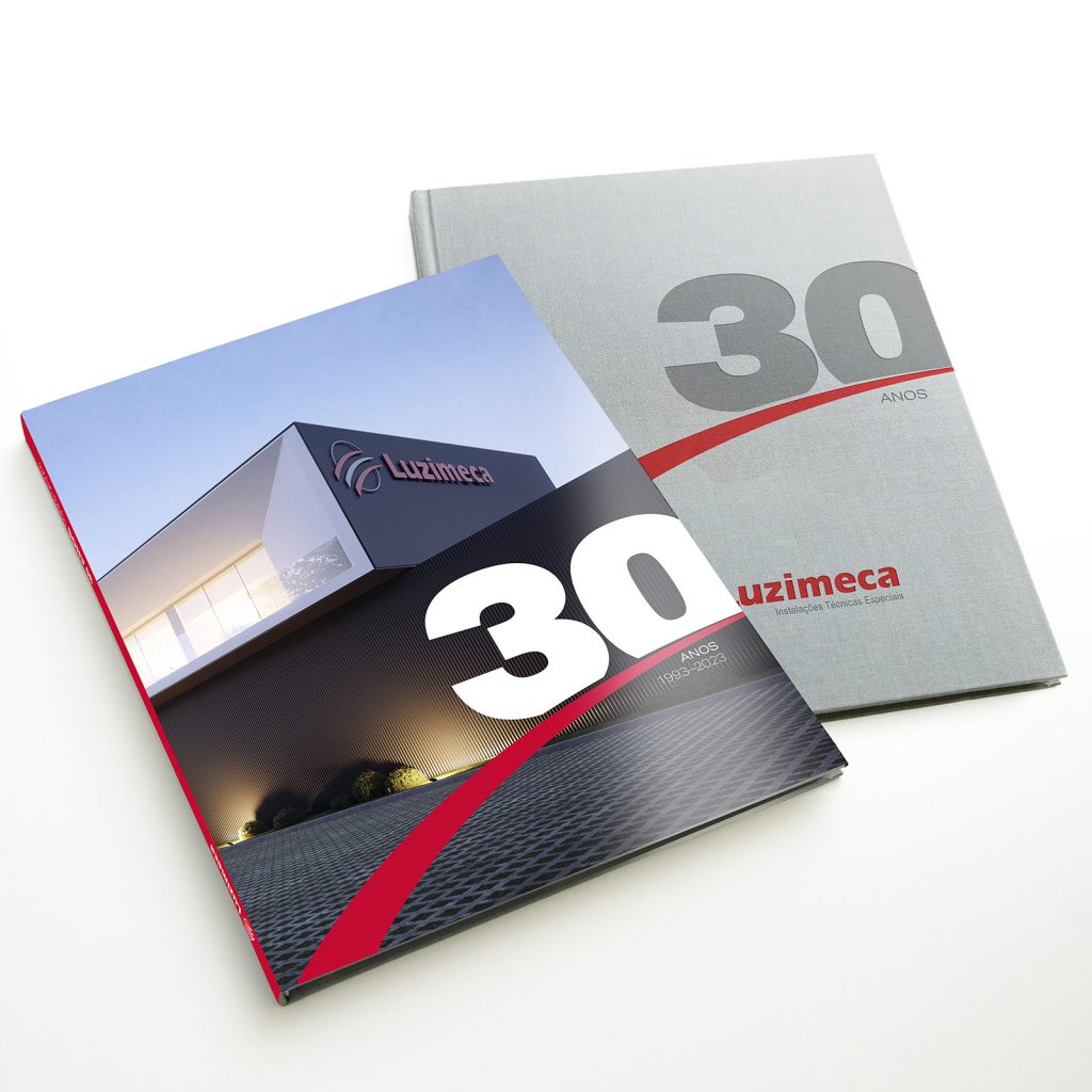 Portefólio - Livros Comemorativo. Histórias. Luzimeca 30 anos