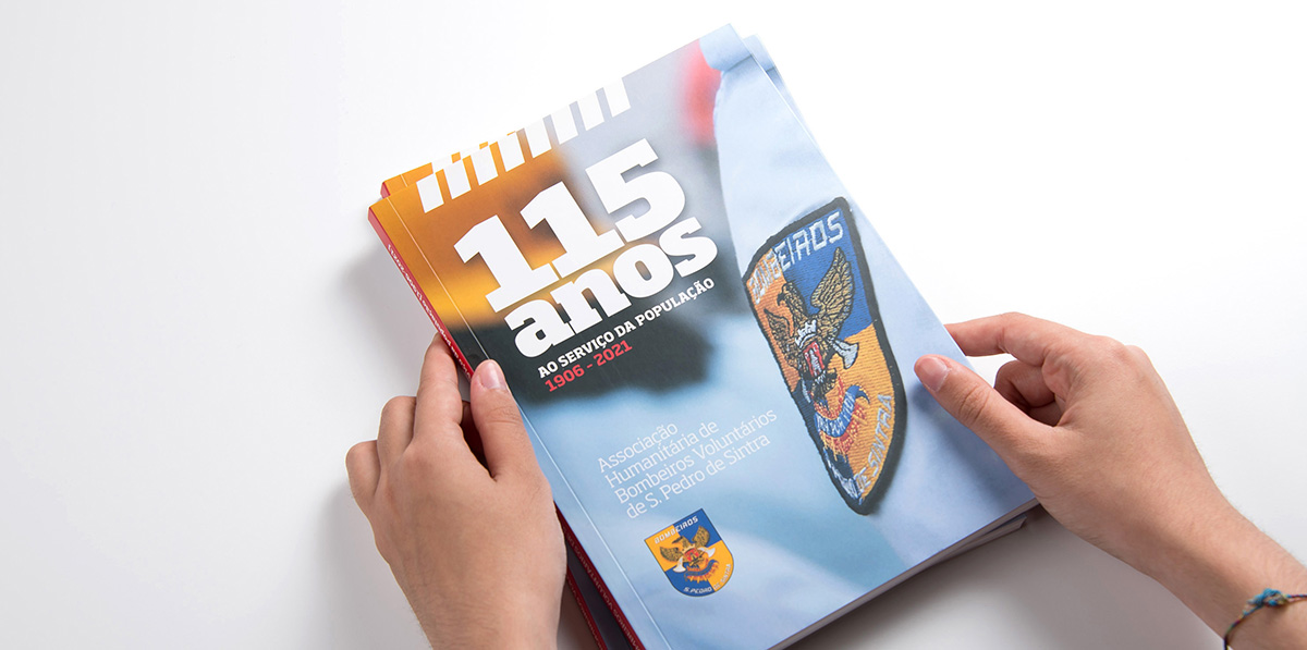 Livro Comemorativo - Bombeiros SP Sintra