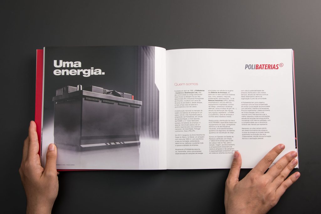 Portefólio - Livros Comemorativo Polibaterias 25 anos