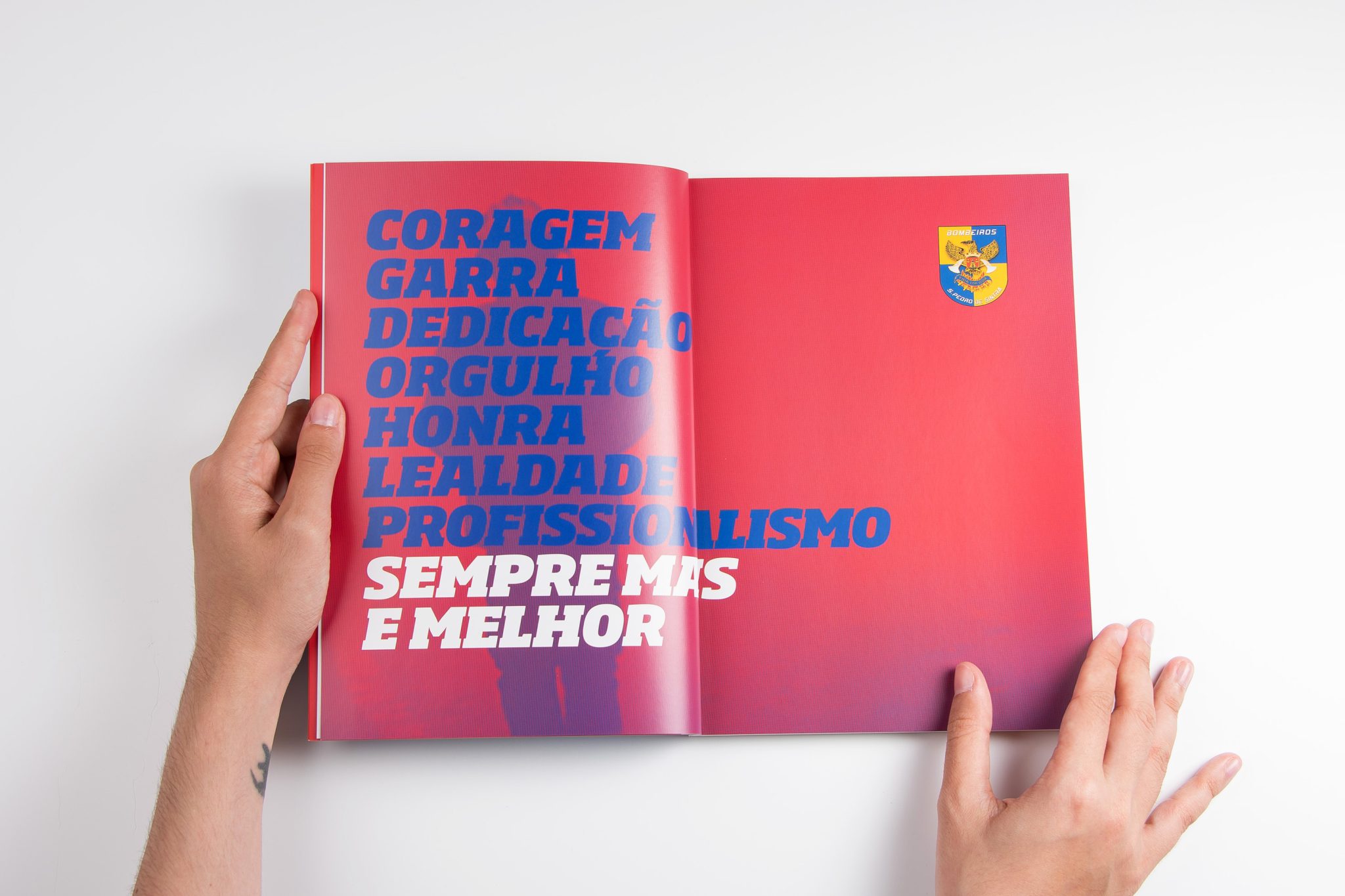 Livro Comemorativo - Bombeiros SP Sintra