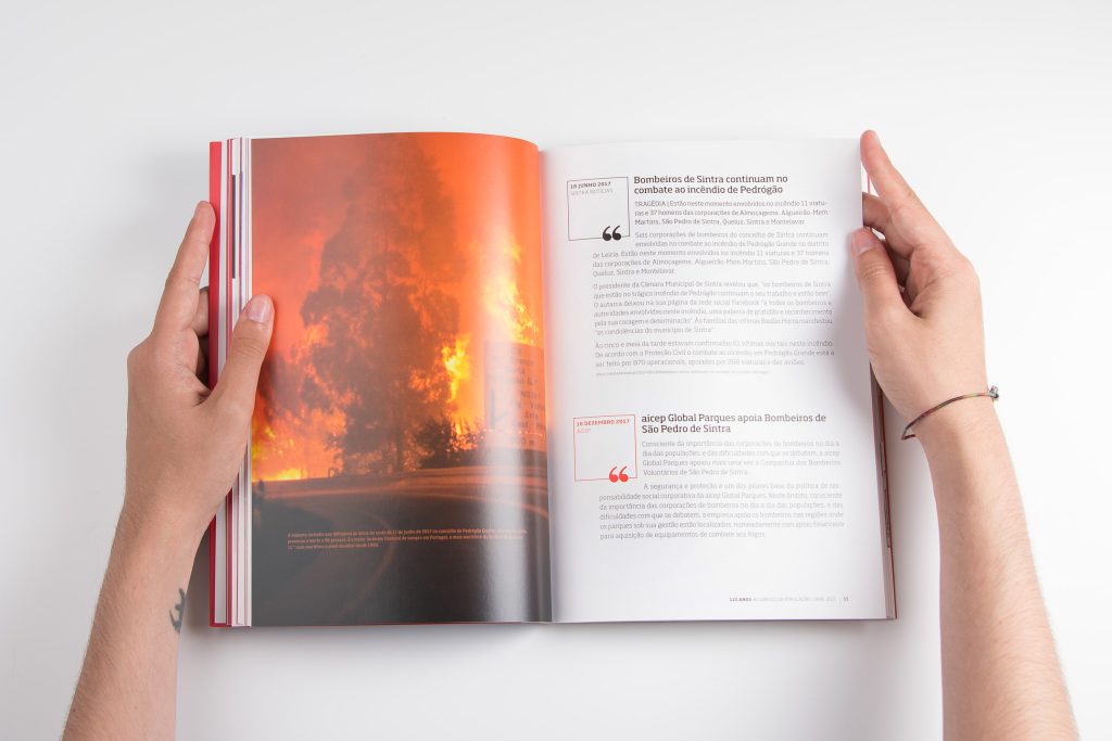 Livro Comemorativo - Bombeiros SP Sintra