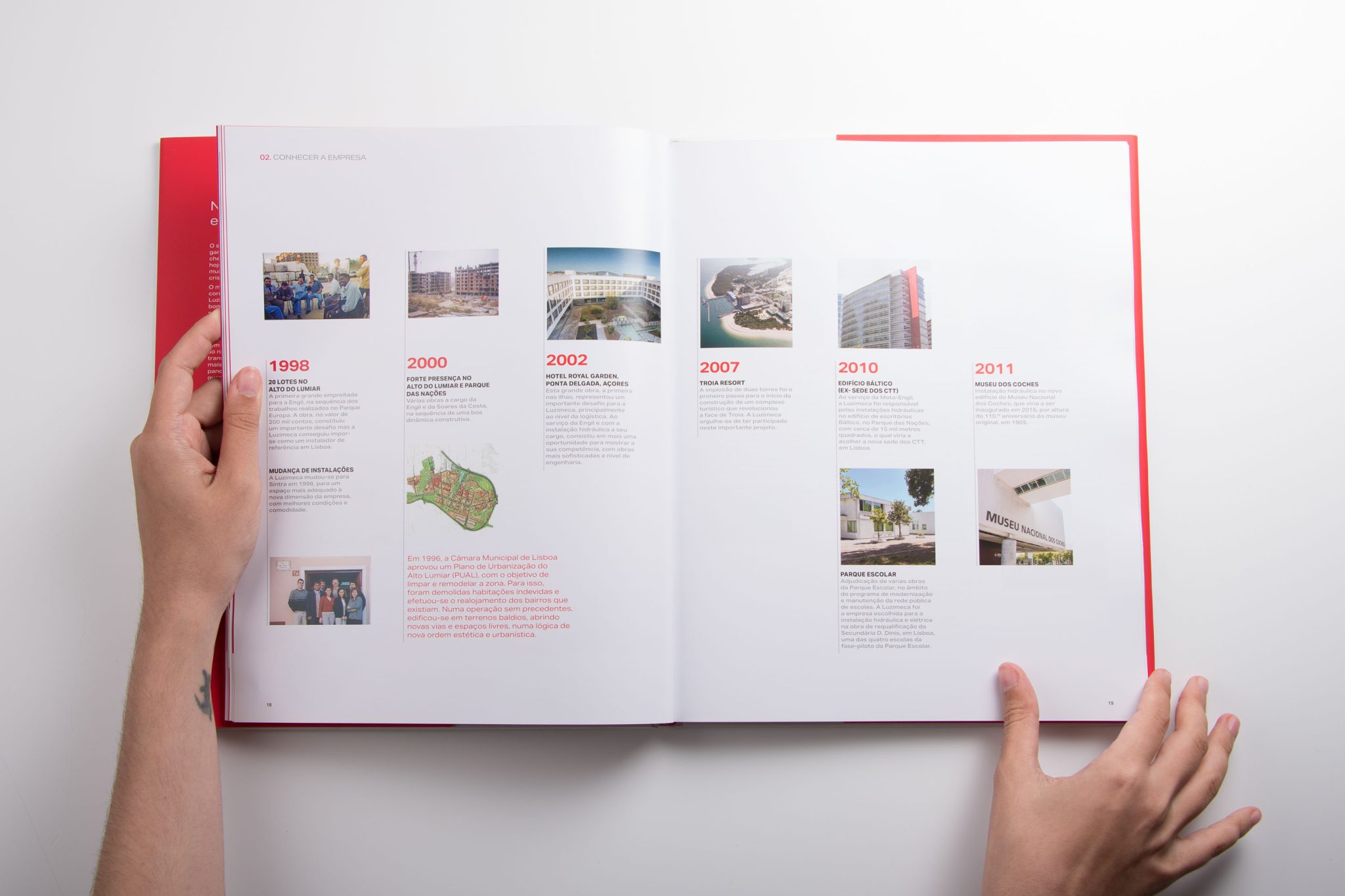 O 30º aniversário da empresa foi assinalado com livro comemorativo